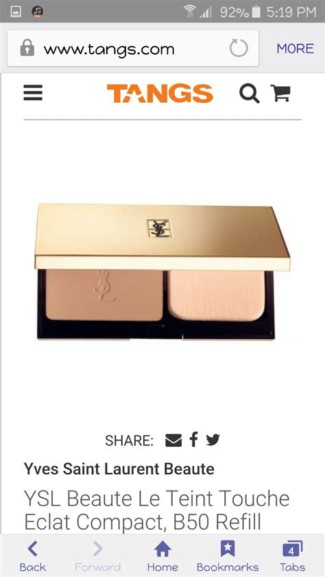 ysl le teint touche eclat compact review|ysl touche eclat shade chart.